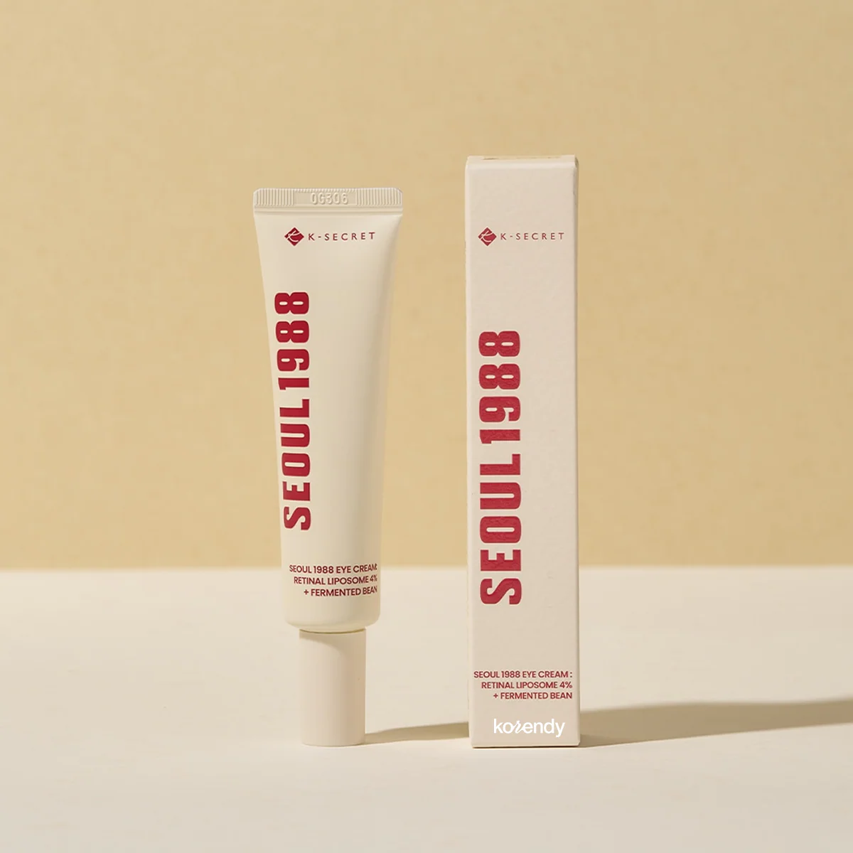 K-Secret - SEOUL 1988 Eye Cream Retinal Liposome 4% + Fermented Bean (İnce Çizgi Önleyici ve Elastikiyet Koruyucu 3 Peptitli ve Retinalli Göz Kremi) 30ml