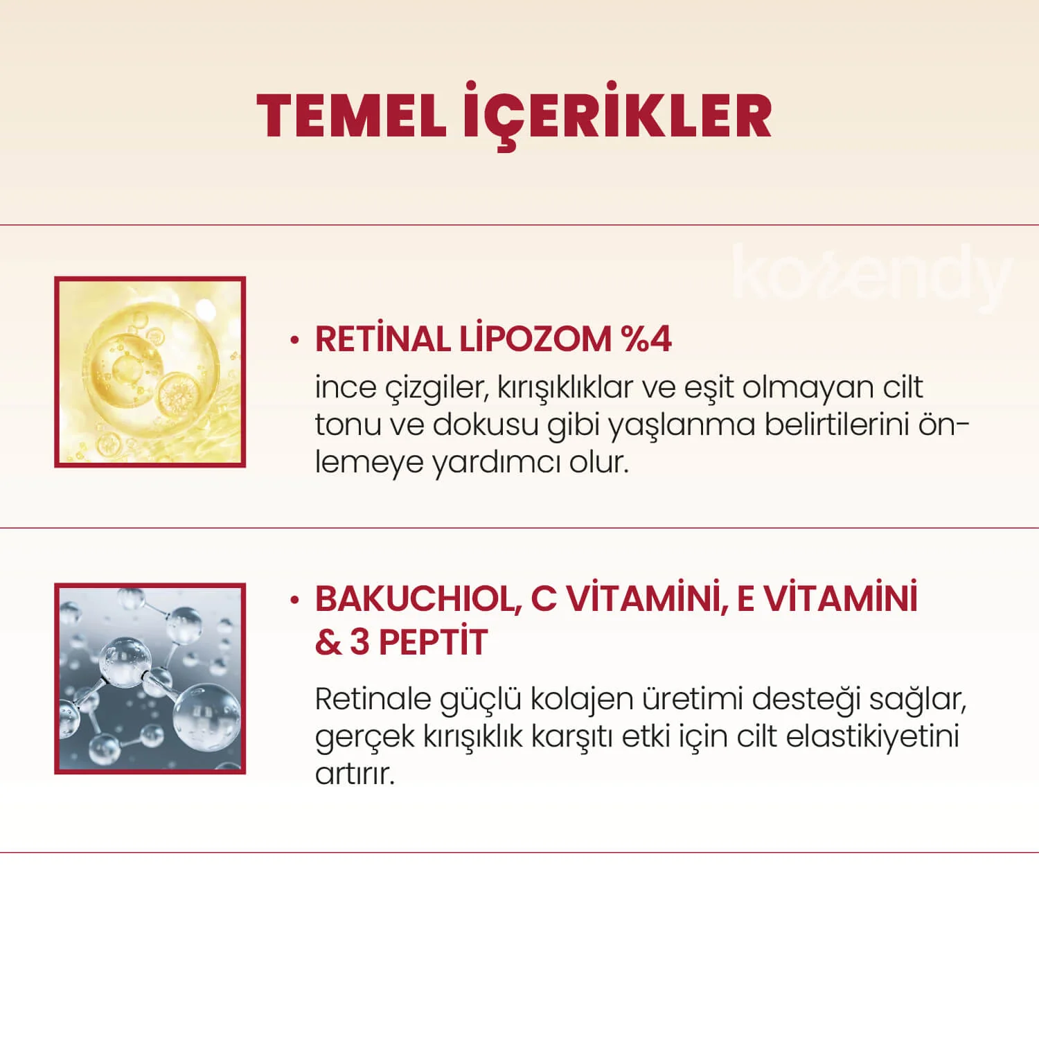 K-Secret - SEOUL 1988 Eye Cream Retinal Liposome 4% + Fermented Bean (İnce Çizgi Önleyici ve Elastikiyet Koruyucu 3 Peptitli ve Retinalli Göz Kremi) 30ml - Image 6