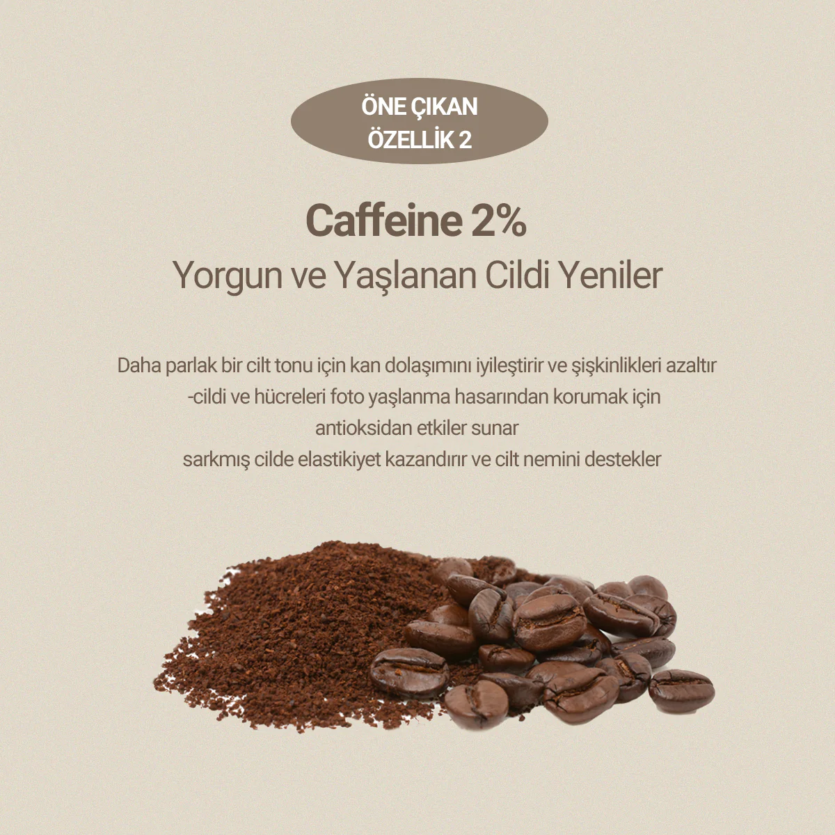 Kaine - Caffetinal Cream (İnce Çizgi ve Sarkma Karşıtı %0.03 Retinal ve %2 Kafeinli Krem) 50ml - Image 8