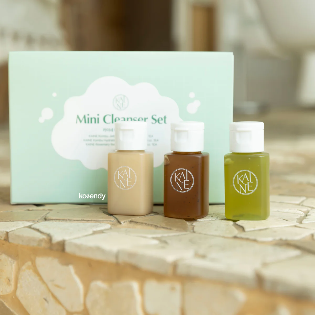 Kaine - Mini Cleanser Set (30ml+30ml+30ml) (Kombuçalı ve Biberiyeli Su Bazlı & Yağ Bazlı Mini Temizleyici Seti) - Image 2