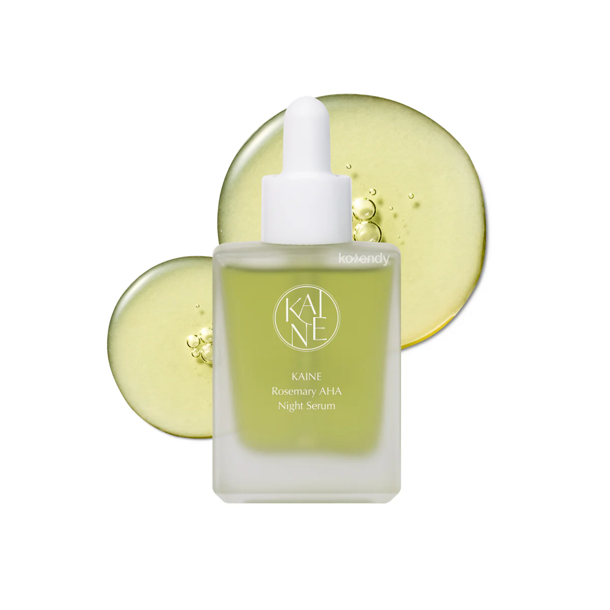 Kaine - Rosemary AHA Night Serum (Siyah Nokta ve Geniş Gözenek Karşıtı Cam Cilt Serumu) 30ml