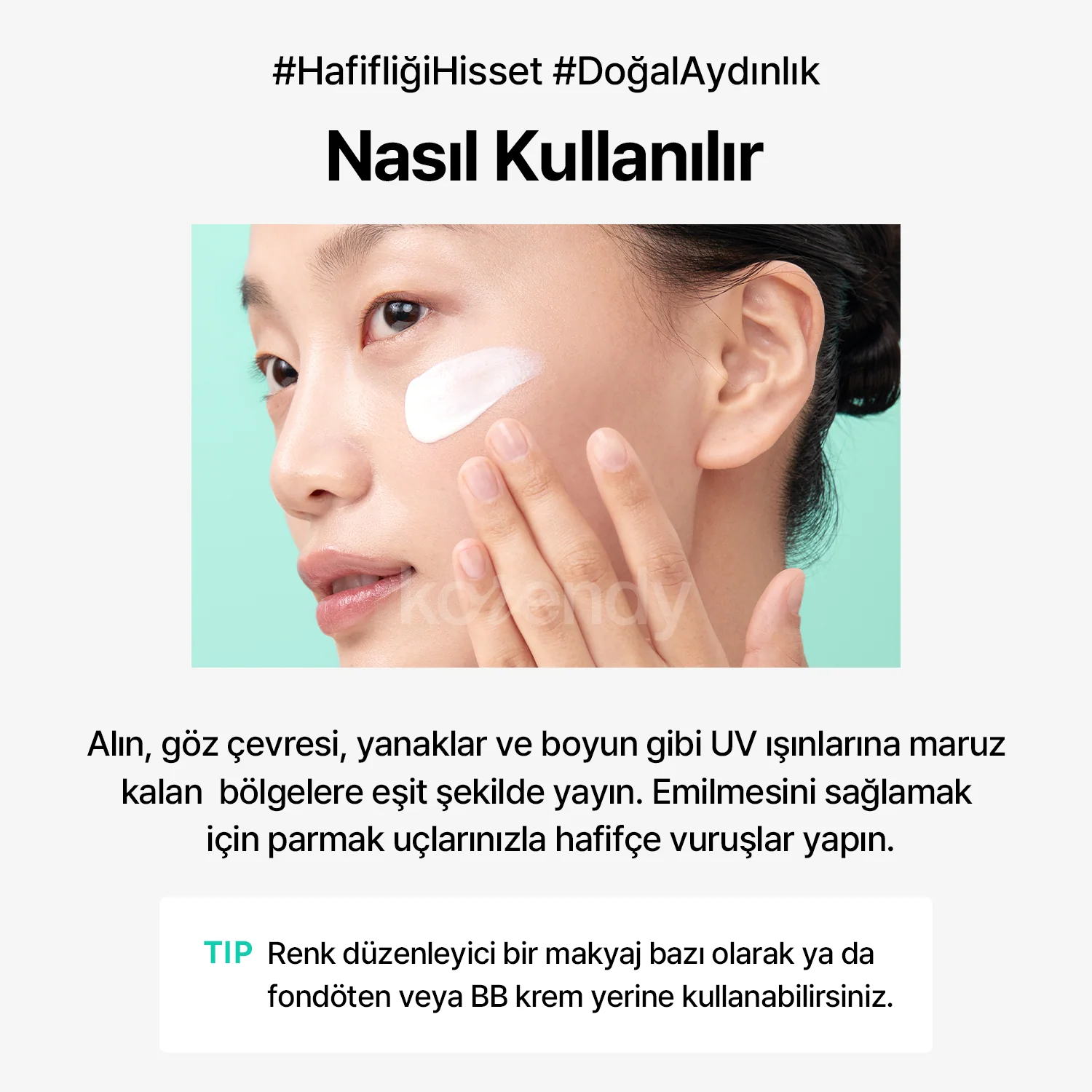 Klairs - All-day Airy Mineral Sunscreen SPF 50+ PA++++ (Ultra Hafif Dokulu Çinko Oksitli Leke Karşıtı Mineral Güneş Kremi) (%25 SKT İndirimli) - Image 9