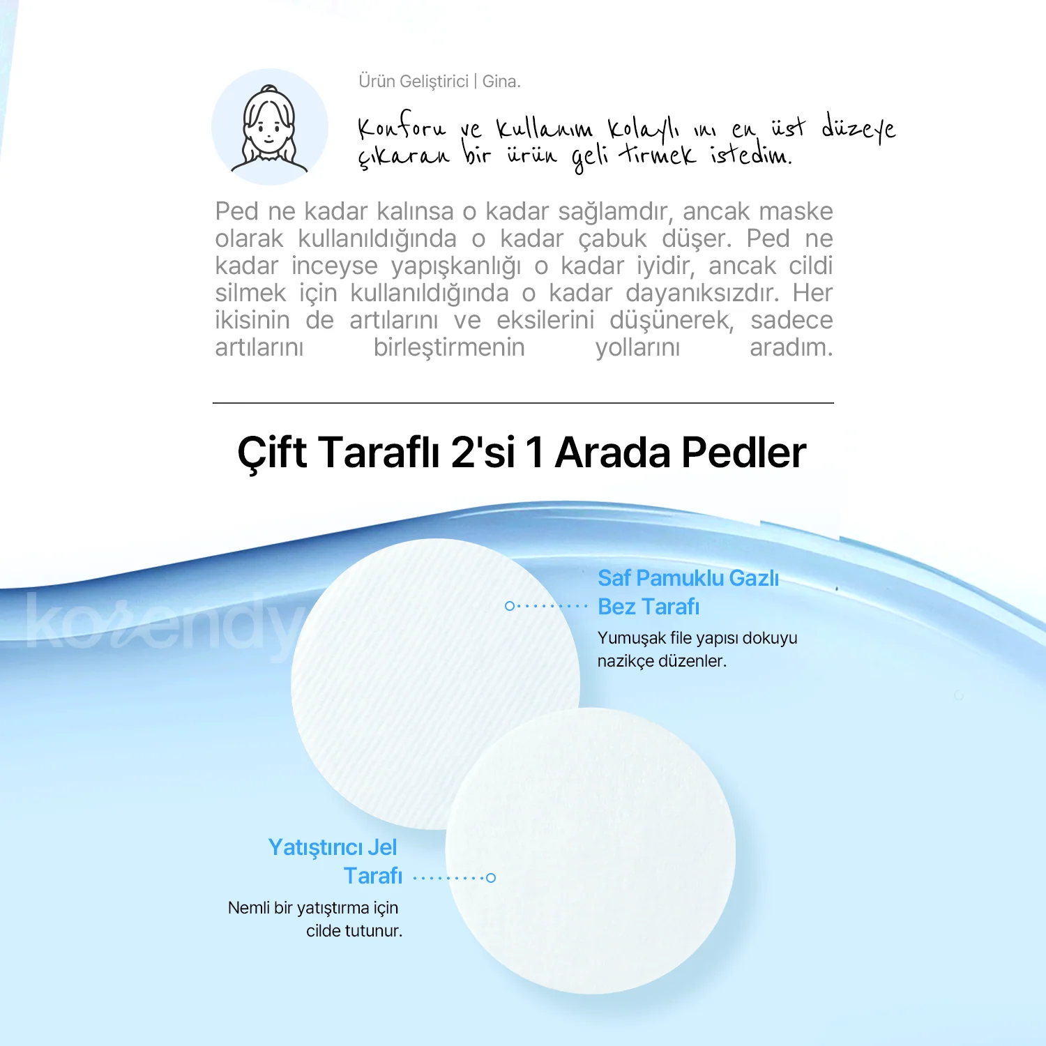 Klairs  - EGF Blue Calming Toner Pad (Stres Önleyici ve Serinletici EGF & Cica Eksozom İçeren Çift Etkili Tonik Pad) 150ml - Image 7