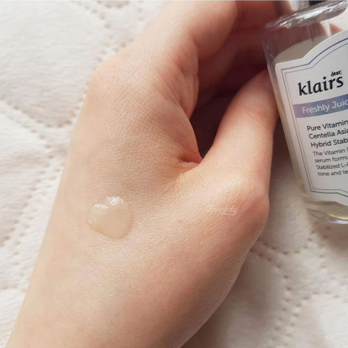 Klairs - %5 Freshly Juiced Vitamin C Serum (Parlatıcı Çoklu Vitamin Serumu) 35ml - Image 3