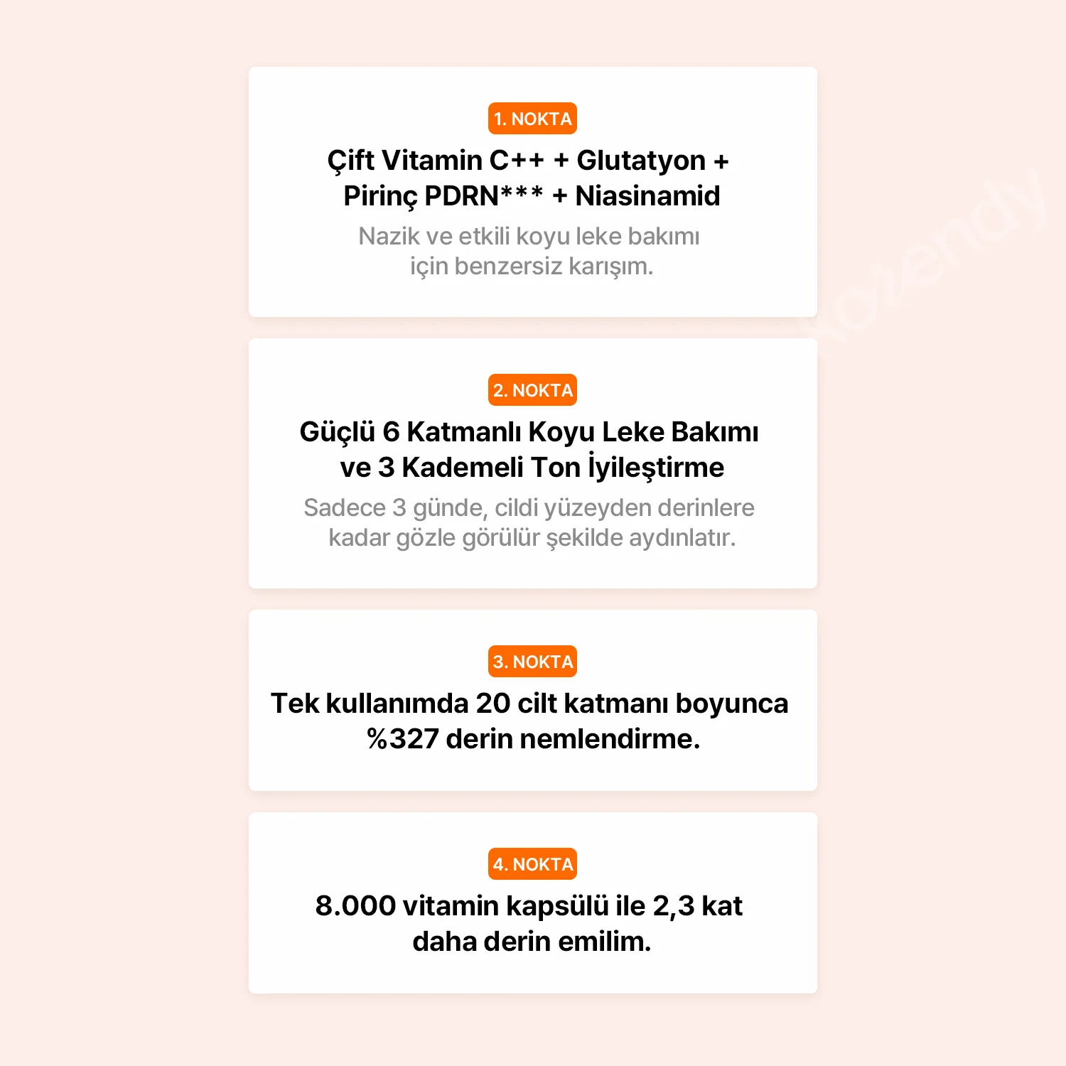 Klairs - Freshly Juiced Vitamin Essence Toner (Koyu Leke Önleyici ve Parlatıcı Çifte C Vitaminli ve Glutatyonlu Esans Tonik) - Image 9
