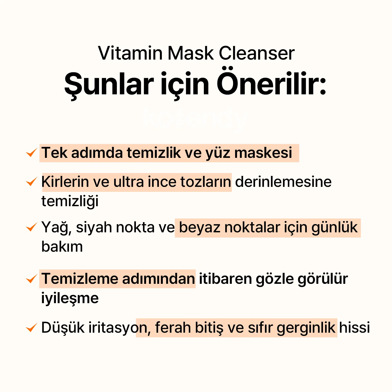 Klairs - Freshly Juiced Vitamin Mask Cleanser (Dört Boyutlu Gözenek Bakımı Sunan C Vitaminli Parlatıcı Maske Temizleyici) - Image 3