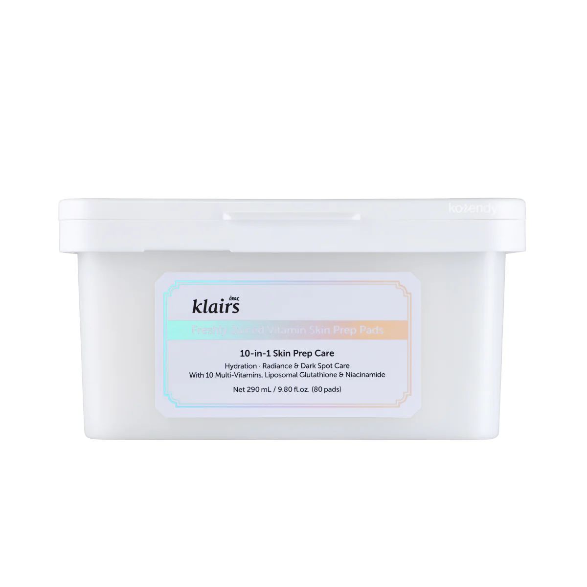 Klairs - Freshly Juiced Vitamin Skin Prep Pads (Koyu Leke Önleyici ve Pürüzsüzlük Koruyucu 10 Çeşit Vitaminli Tonik Ped)