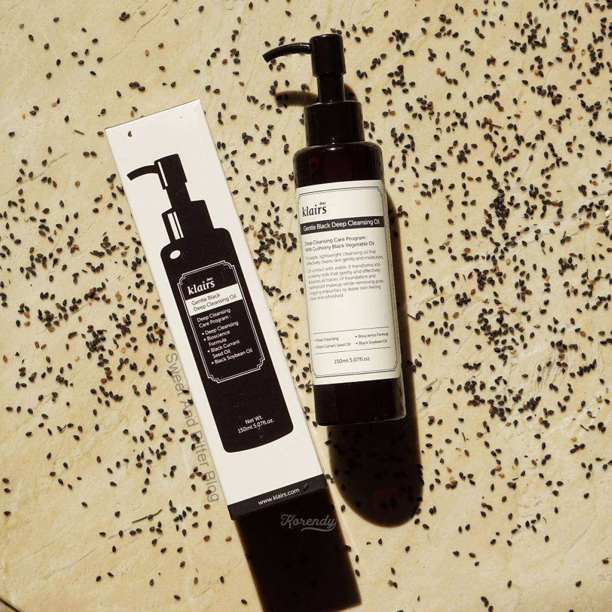 Klairs - Gentle Black Deep Cleansing Oil (Derin Makyaj Temizleme Yağı) 150ml - Image 6