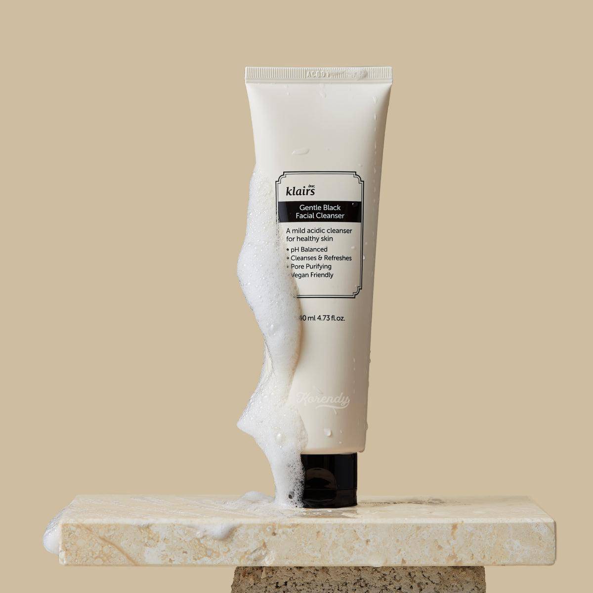 Klairs - Gentle Black Facial Cleanser (Düşük pH Antioksidan Bitkisel Temizleyici) - Image 4