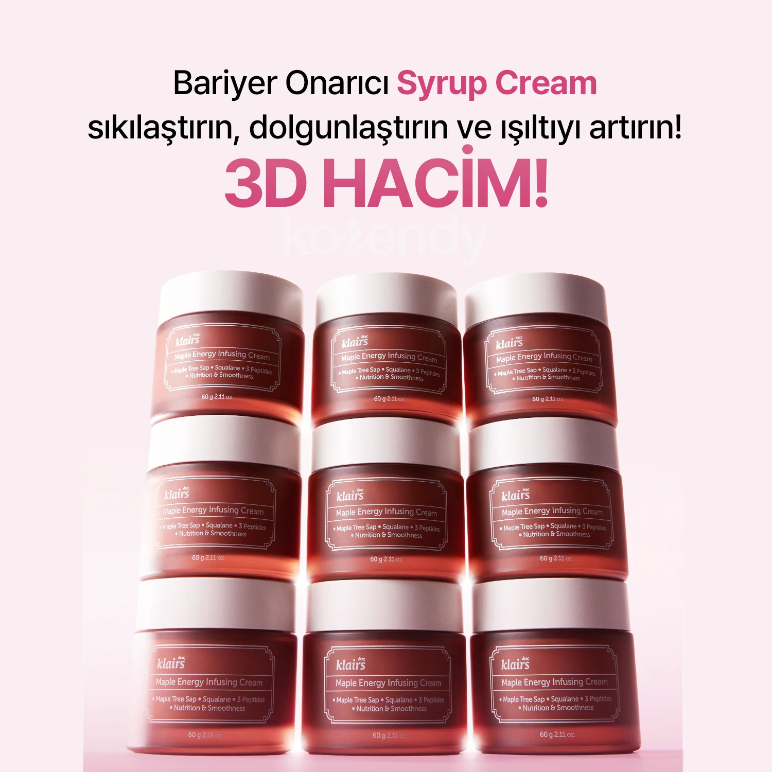 Klairs - Maple Energy Infusing Cream (Kırışıklık Sarkma Karşıtı 3 Çeşit Peptitli Lifting Krem) - Image 7