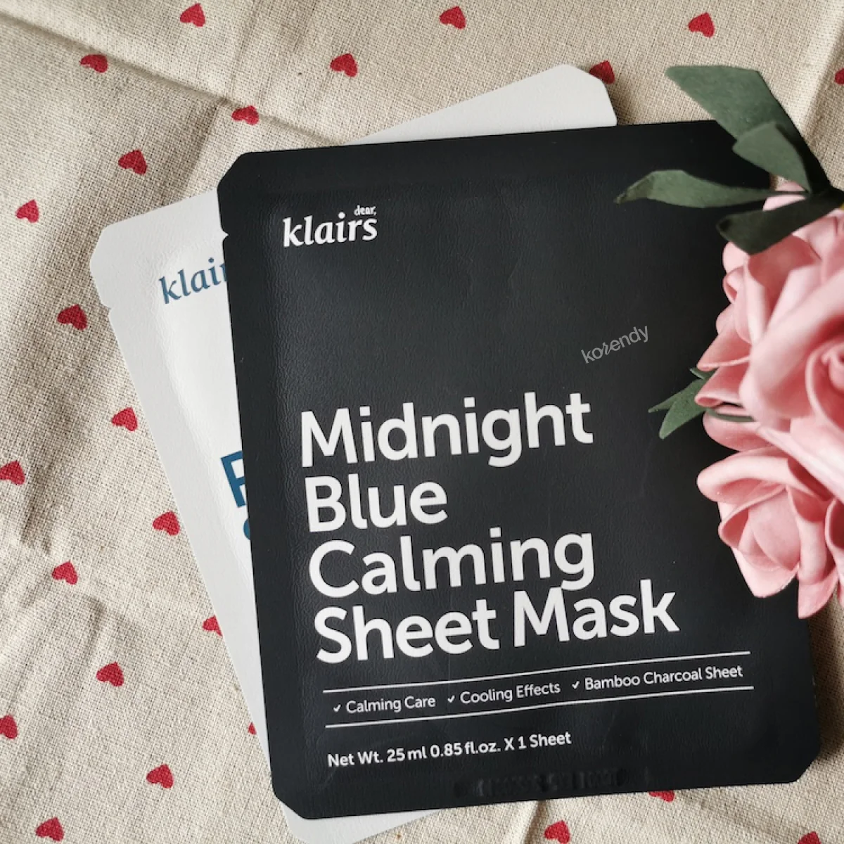 Klairs - Midnight Blue Calming Sheet Mask (Yatıştırıcı Sakinleştirici Nem Maskesi) 25ml - Image 7