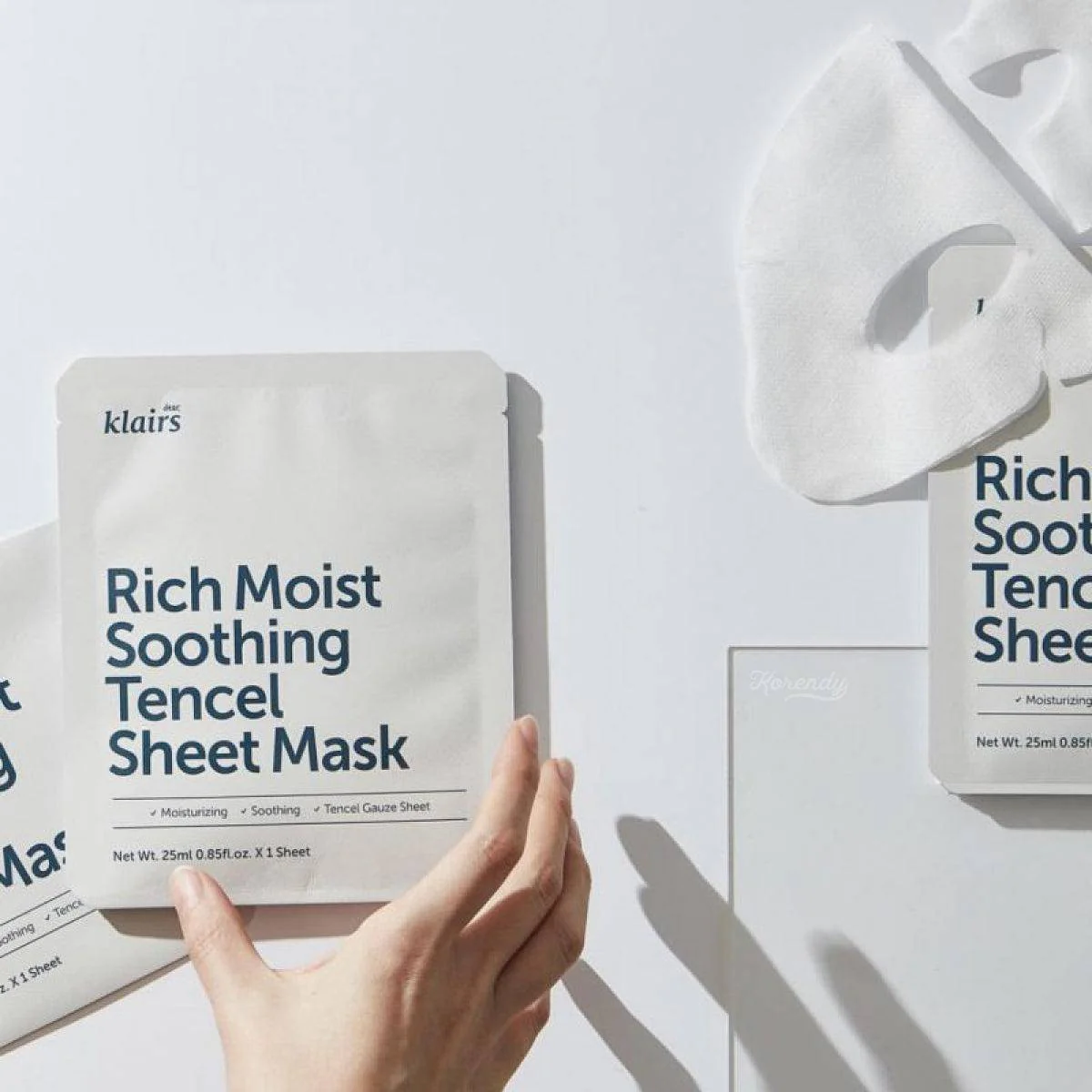 Klairs - Rich Moist Soothing Tencel Sheet Mask 25ml - Image 4
