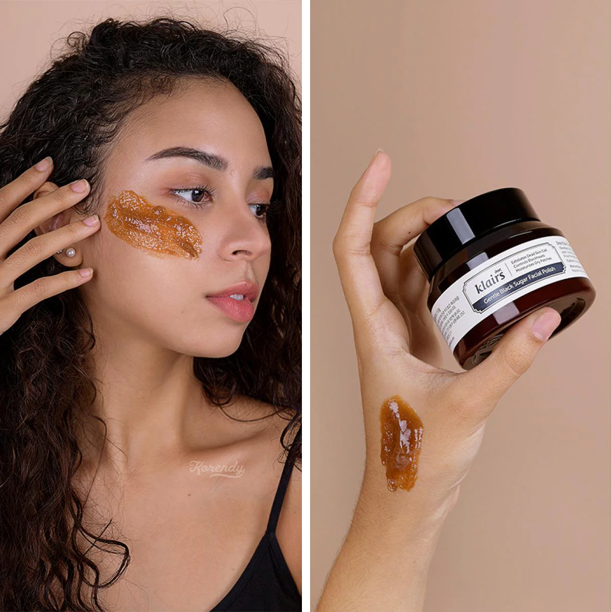 Klairs - Gentle Black Sugar Facial Polish Scrub Peeling 110gr (Fiziksel Peeling) - Image 4