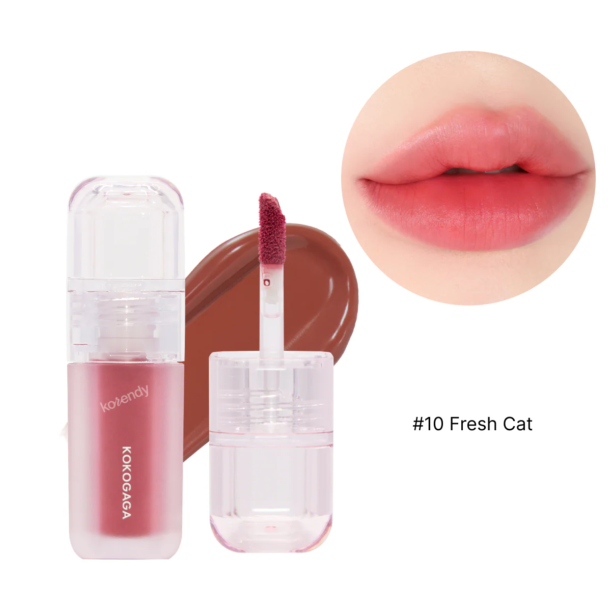 KOKOGAGA - Grooming Velvet Tint (Hibiskus Çiçeği Özlü Kadifemsi Dokulu Tint) 4g - Image 10