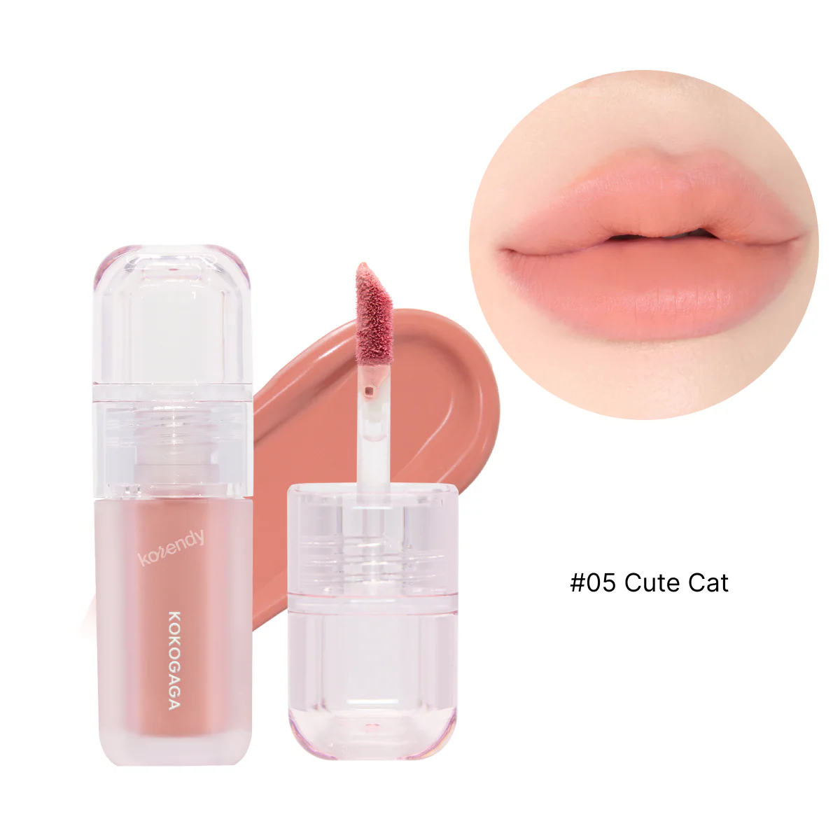KOKOGAGA - Grooming Velvet Tint (Hibiskus Çiçeği Özlü Kadifemsi Dokulu Tint) 4g - Image 5