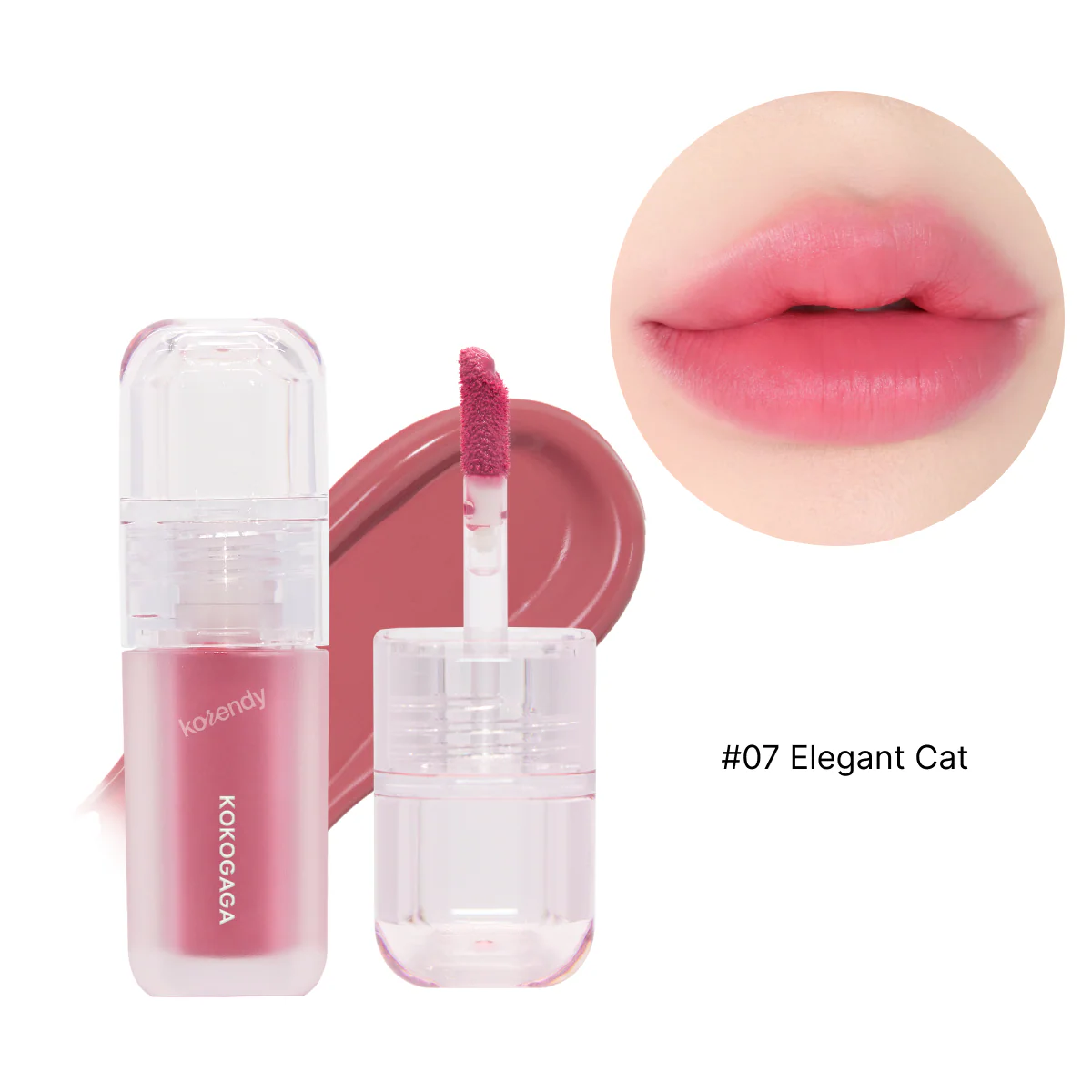 KOKOGAGA - Grooming Velvet Tint (Hibiskus Çiçeği Özlü Kadifemsi Dokulu Tint) 4g - Image 7