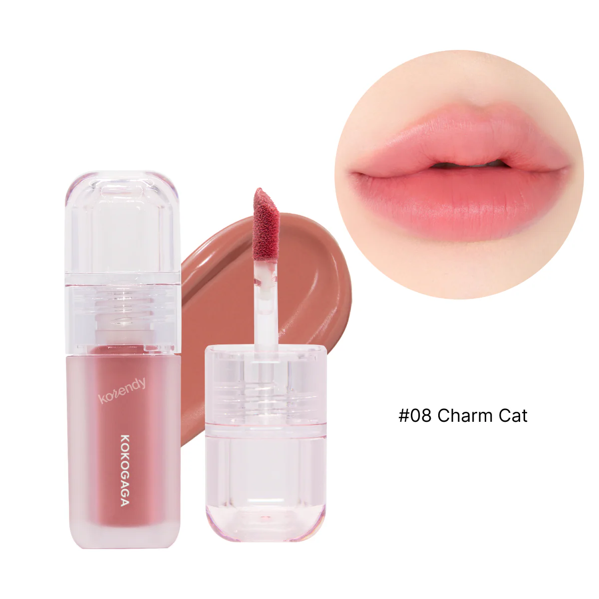 KOKOGAGA - Grooming Velvet Tint (Hibiskus Çiçeği Özlü Kadifemsi Dokulu Tint) 4g - Image 8