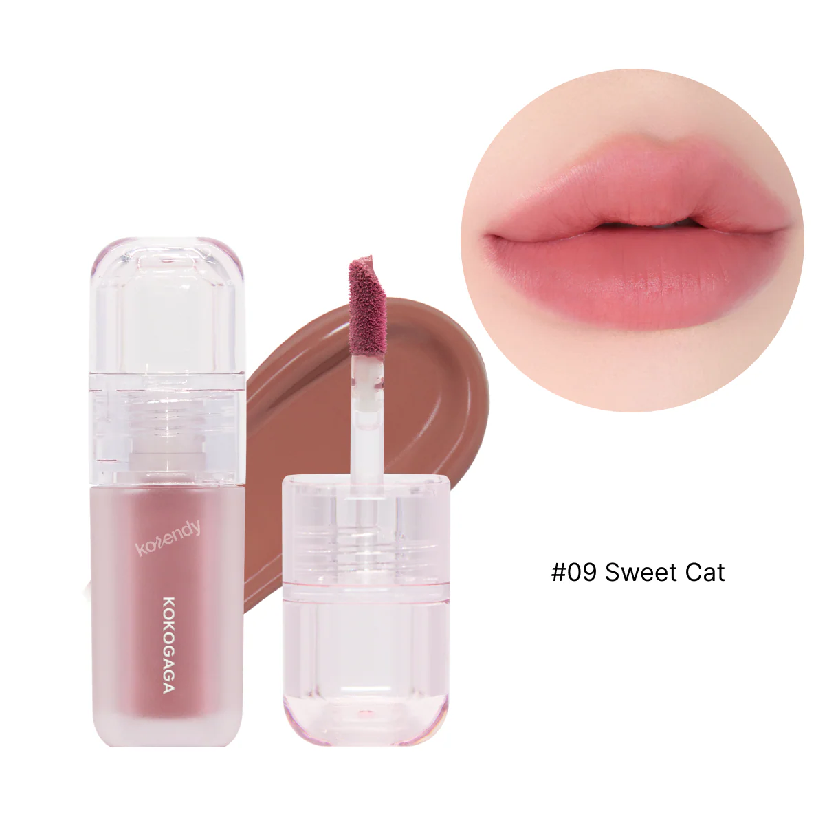 KOKOGAGA - Grooming Velvet Tint (Hibiskus Çiçeği Özlü Kadifemsi Dokulu Tint) 4g - Image 9