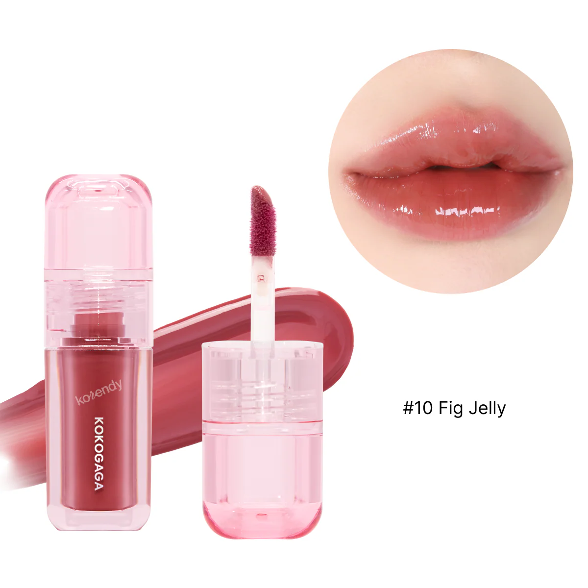 KOKOGAGA - Nyang Jelly Glow Tint (Kuşburnu Meyvesi Özlü Parlak Görünümlü Jel Dokulu Tint) 4g - Image 10