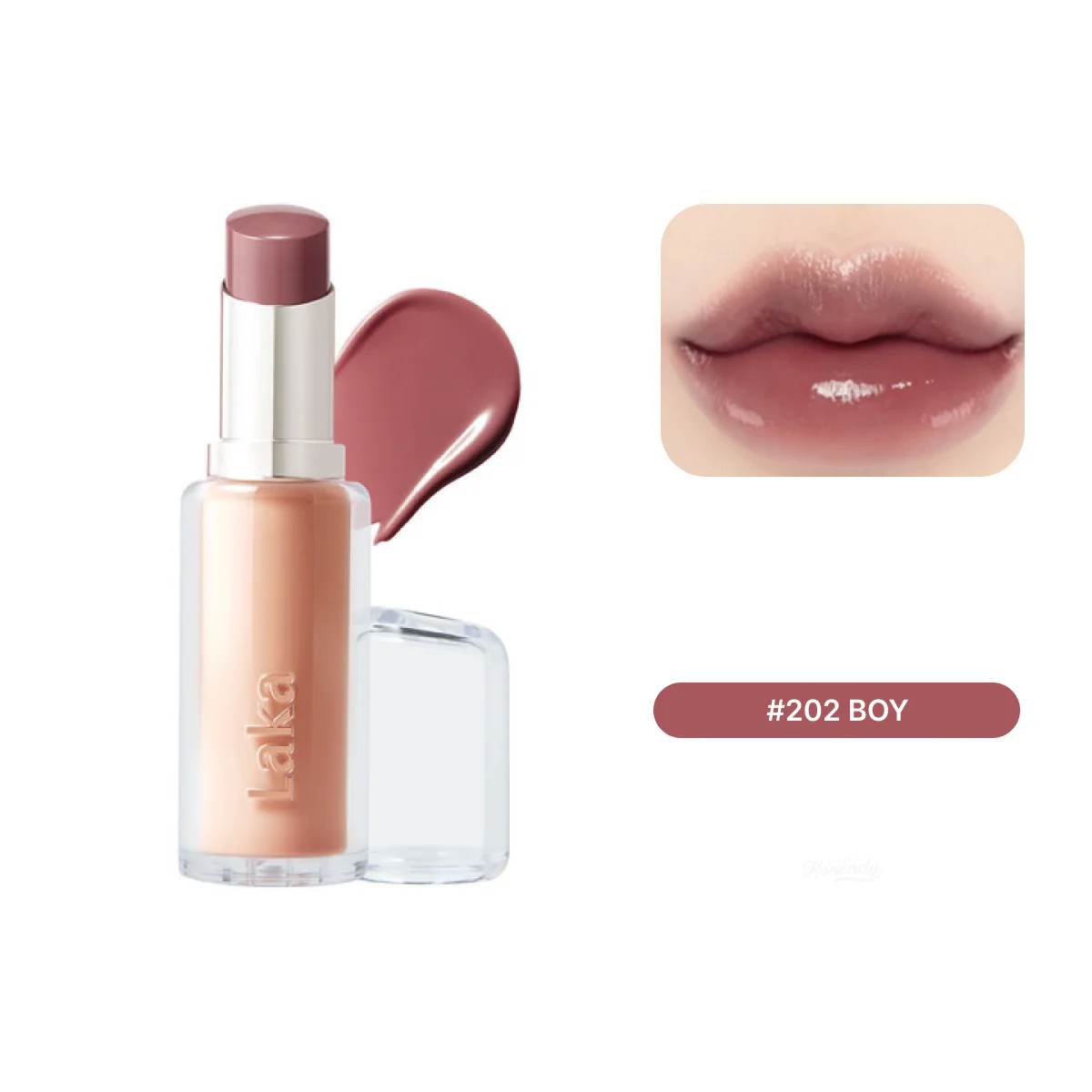 Laka - Bonding Glow Lipstick (Parlak Bitişli Nemlendirici Ruj) 3.7g