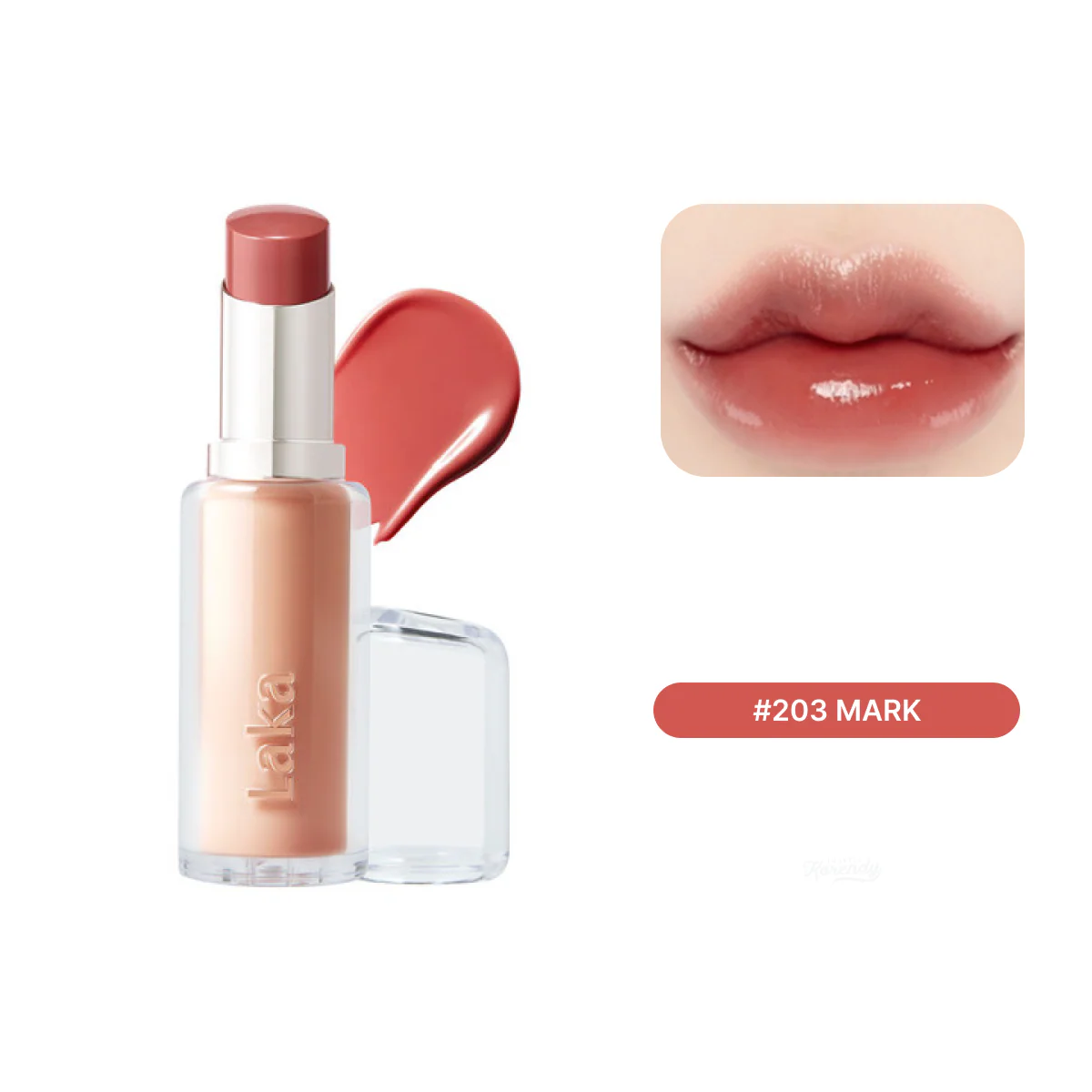 Laka - Bonding Glow Lipstick (Parlak Bitişli Nemlendirici Ruj) 3.7g - Image 4