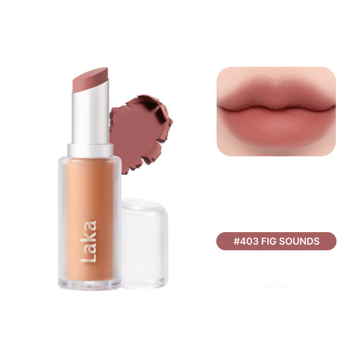 Laka - Bulky Matte Lipstick (Daha Pürüzsüz ve Dolgun Gösteren Mat Bitişli Ruj) 4g - Image 3