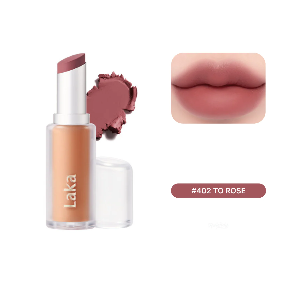 Laka - Bulky Matte Lipstick (Daha Pürüzsüz ve Dolgun Gösteren Mat Bitişli Ruj) 4g - Image 5