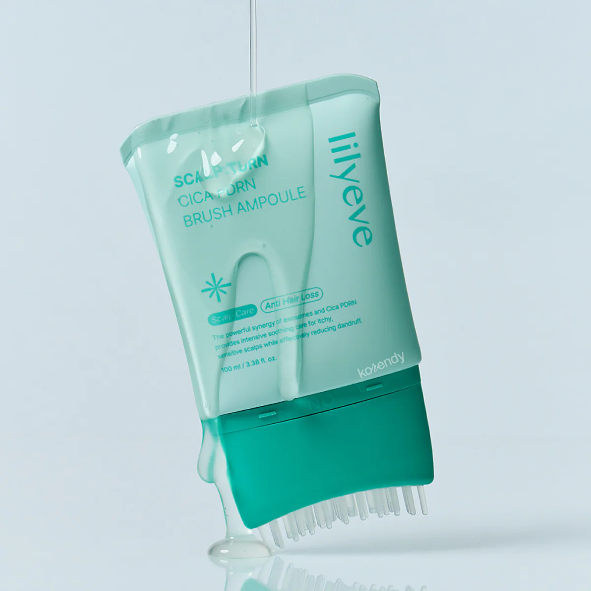 Lilyeve - Scalp:Turn Cica PDRN Brush Ampoule (Ferahlatıcı ve Kepek Önleyici Cica PDRN ve Soğutucu Kompleksli Saç Ampulü) - Image 3