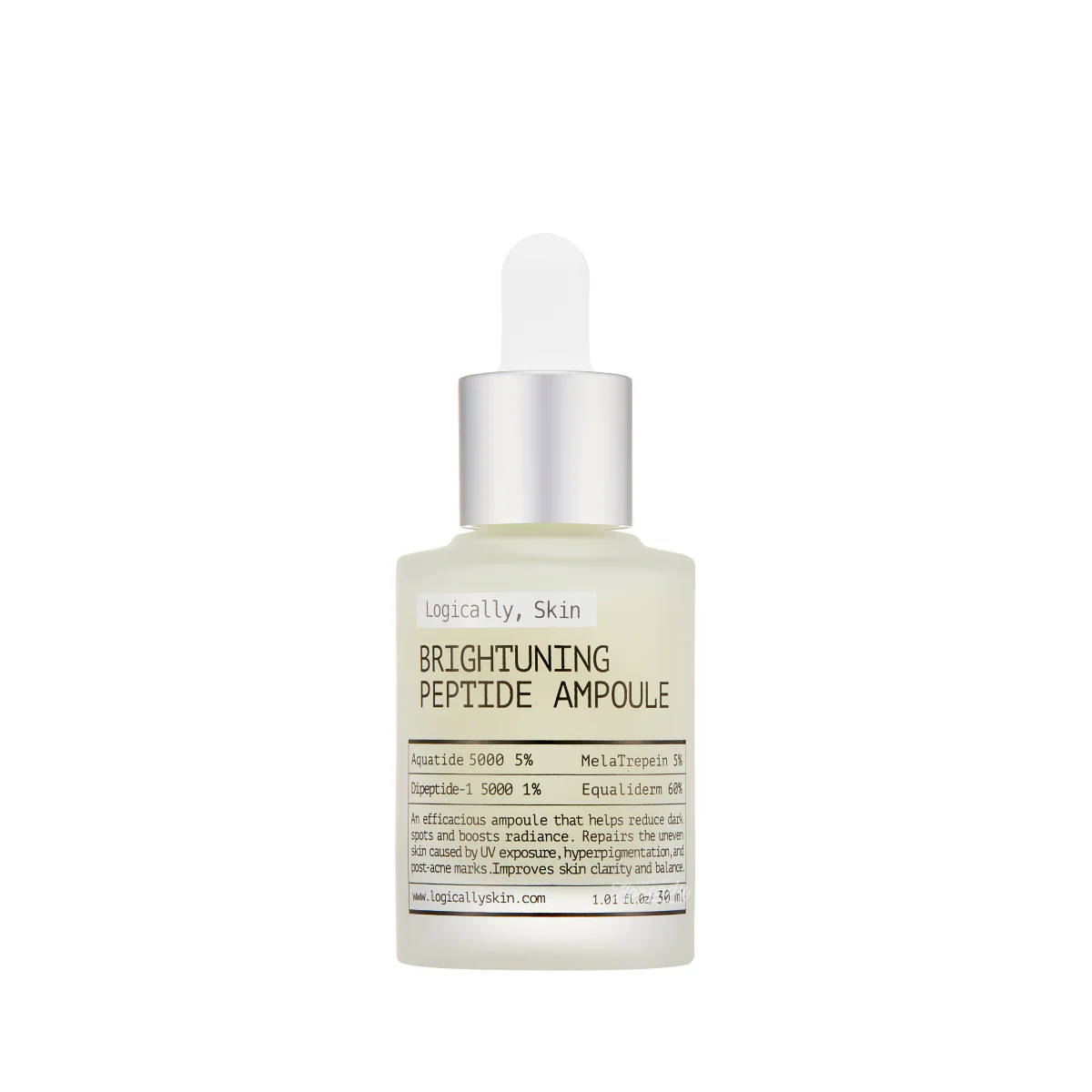 Logically Skin - Brightuning Peptide Ampoule (Leke Karşıtı Dolgunluk Koruyucu Peptitli Ampul) 30ml