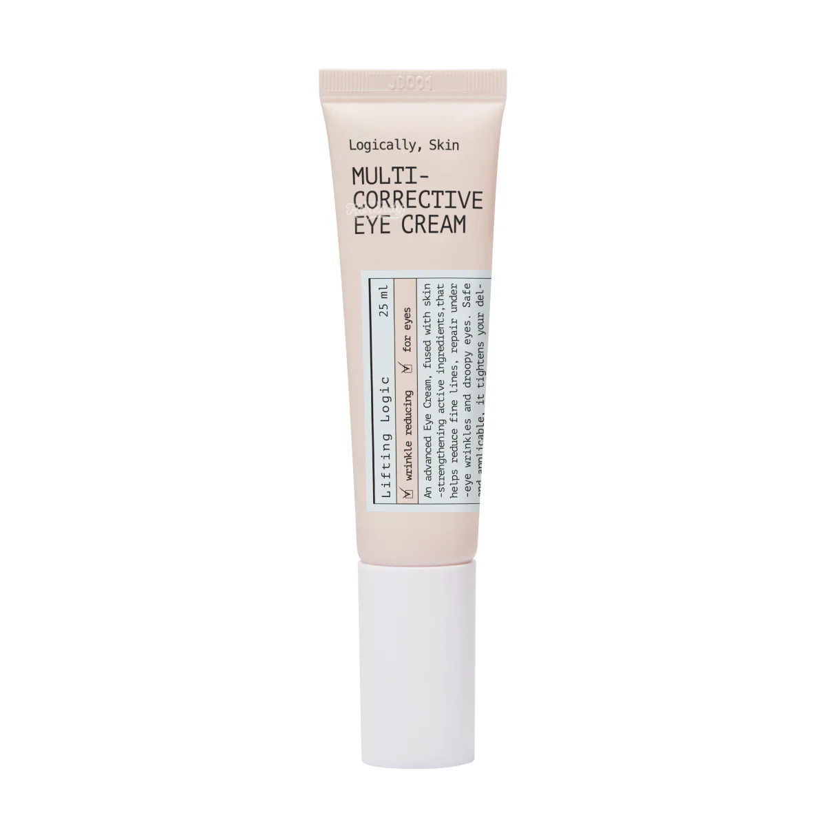 Logically Skin - Multi Corrective Eye Cream (Kırışıklık ve Şişkinlik Karşıtı Canlandırıcı Peptitli Göz Kremi) 25ml