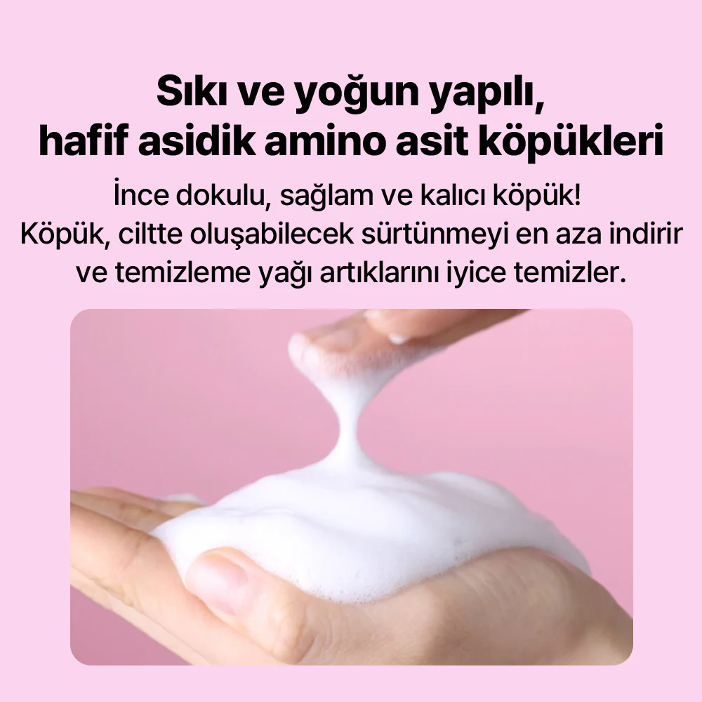Mamonde - Ceramide Amino Foam (Makyaj ve İnce Toz Arındırıcı Bariyer Koruyucu Seramidli Temizleyici Köpük) 120gr - Image 7