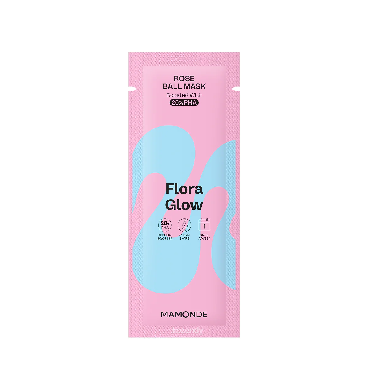 Mamonde - Flora Glow Rose Ball Mask (Doku Yenileyici ve Işıltı Verici %20 PHA & Gül PDRN İçeren Top Maske) 3.5ml