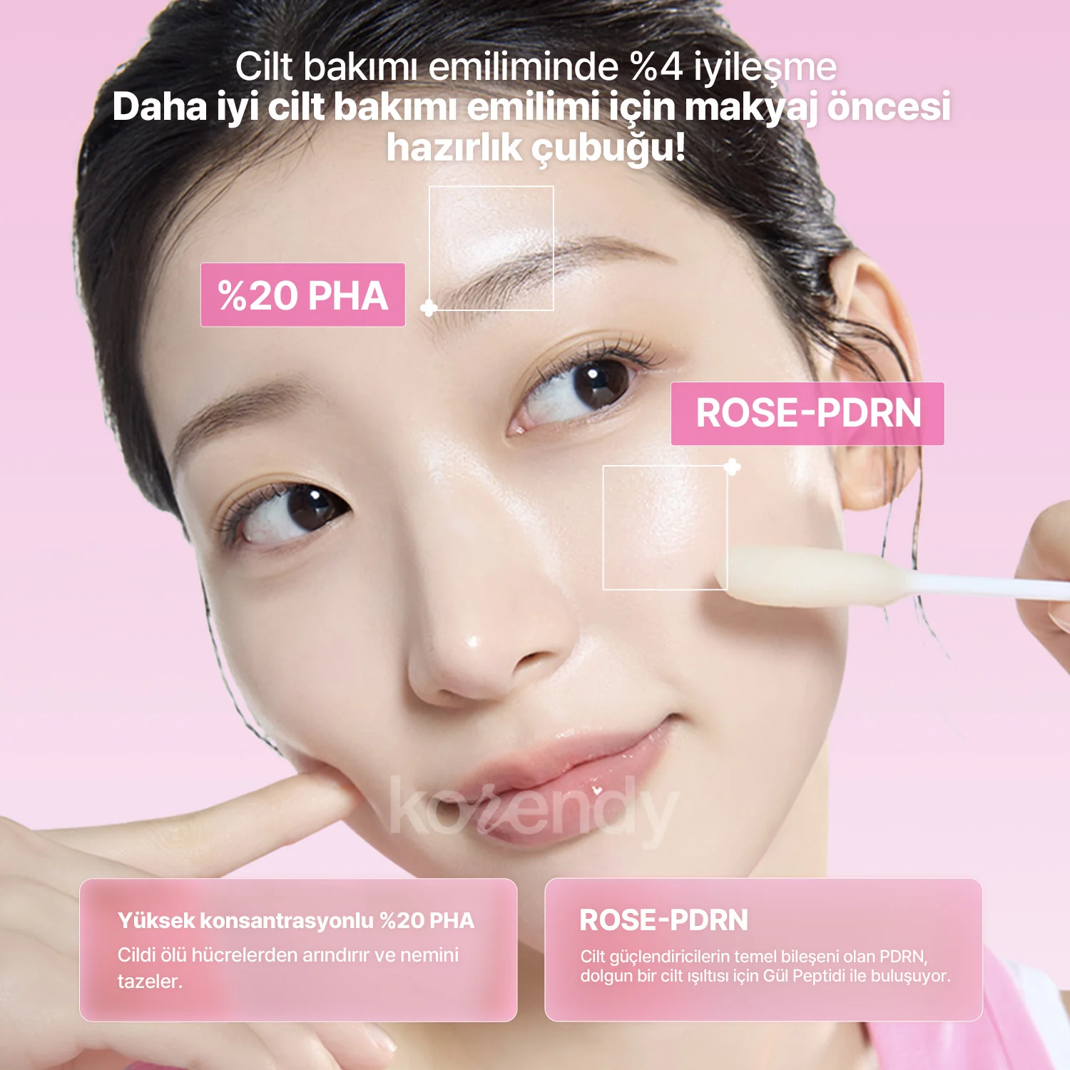 Mamonde - Flora Glow Rose Ball Mask (Doku Yenileyici ve Işıltı Verici %20 PHA & Gül PDRN İçeren Top Maske) 3.5ml - Image 10