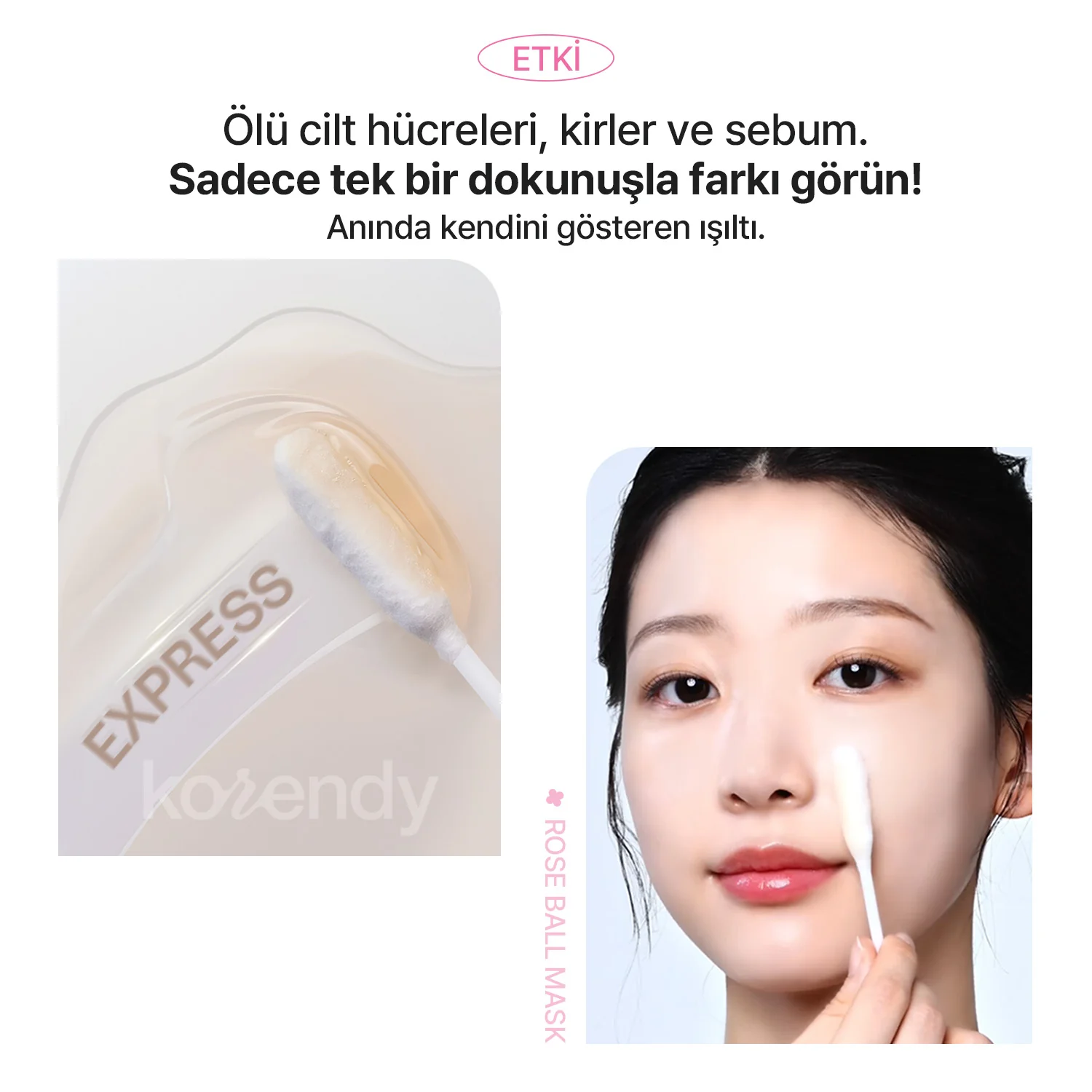 Mamonde - Flora Glow Rose Ball Mask (Doku Yenileyici ve Işıltı Verici %20 PHA & Gül PDRN İçeren Top Maske) 3.5ml - Image 11
