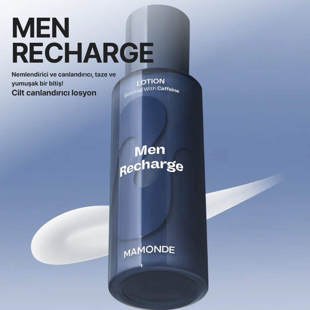 Mamonde - Men Recharging Lotion (Tıraş Sonrası Nemlendirici Erkek Bakım Losyonu) 150ml - Image 2