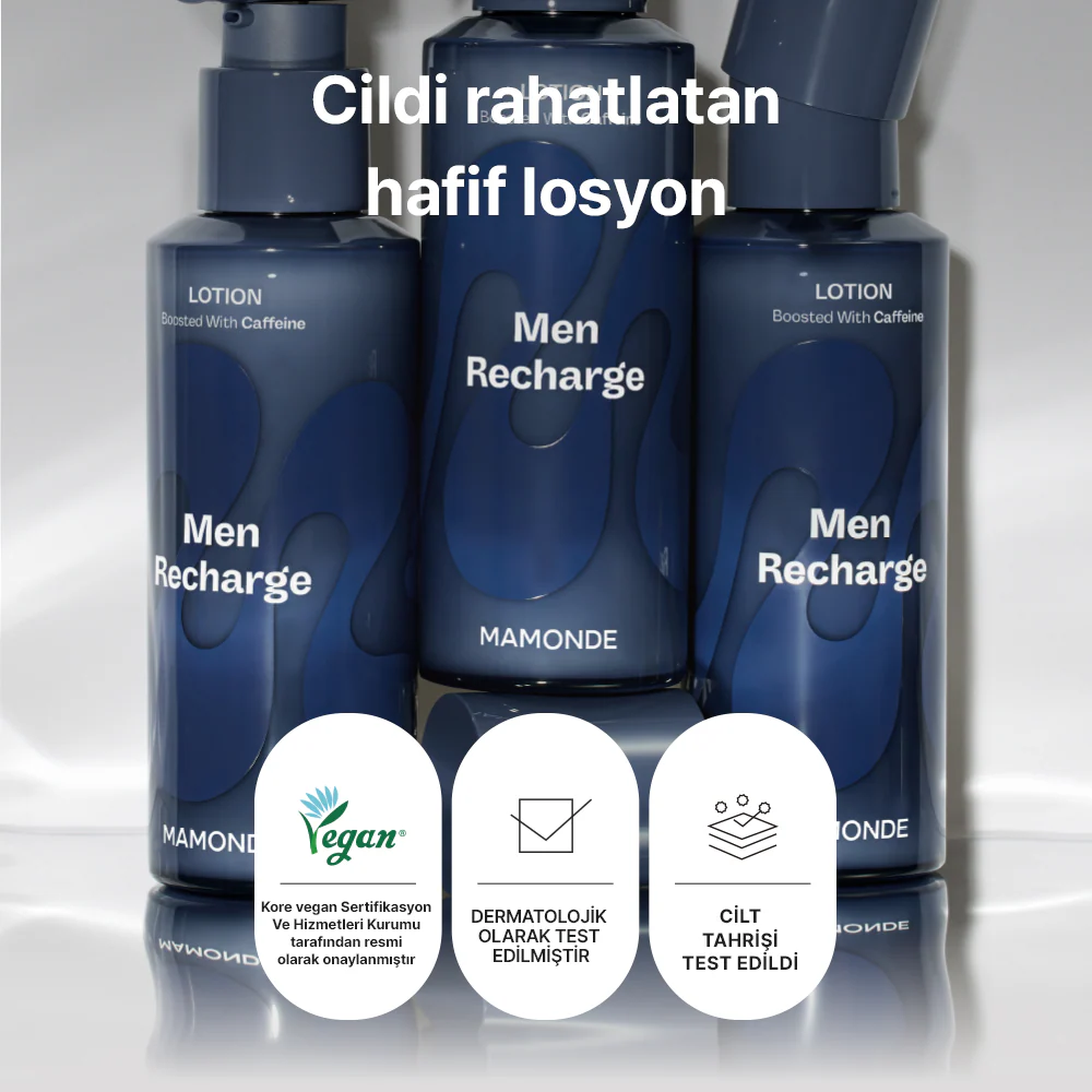Mamonde - Men Recharging Lotion (Tıraş Sonrası Nemlendirici Erkek Bakım Losyonu) 150ml - Image 7
