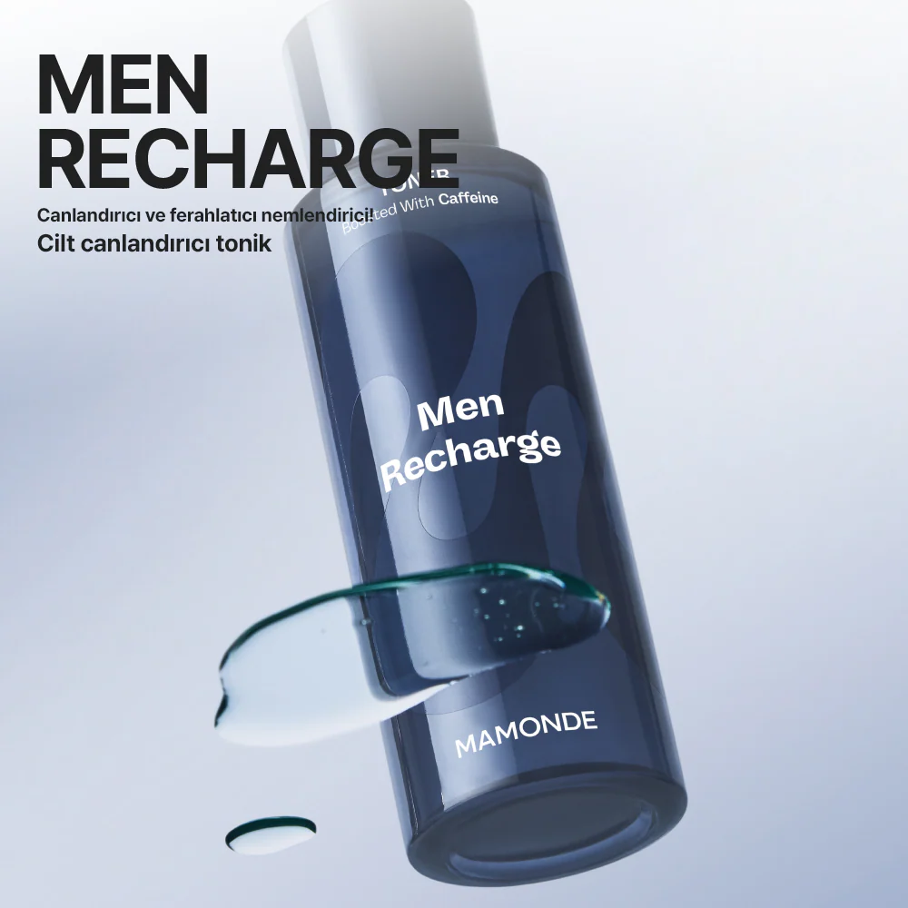 Mamonde - Men Recharging Toner (Tıraş Sonrası Nemlendirici Canlandırıcı Erkek Bakım Toniği) 180ml - Image 2