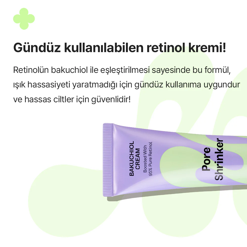 Mamonde - Pore Shrinker Bakuchiol Cream (Geniş Gözenek ve İnce Çizgi Önleyici Bakuchiol İçeren Krem) 60ml - Image 10