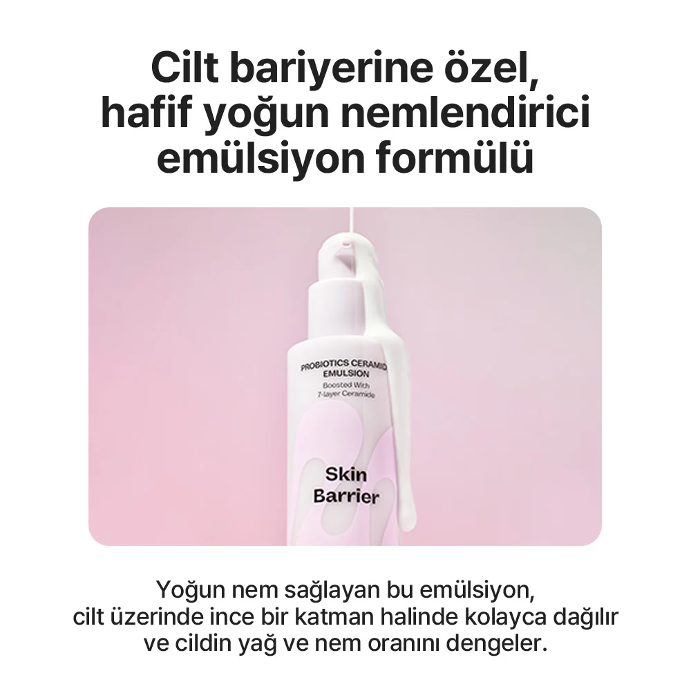 Mamonde - Probiotics Ceramide Emulsion (Bariyer Koruyucu ve Yoğun Nemlendirici Seramidli Emülsiyon) 150ml (%50 İndirimli) - Image 7