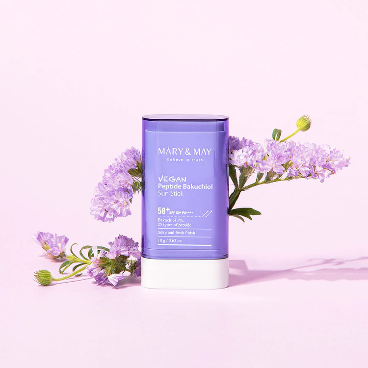 Mary & May - Vegan Peptide Bakuchiol Sun Stick SPF50+ PA++++ (Kırışıklık Karşıtı Peptitli Vegan UV Koruyucu) 18gr - Image 3