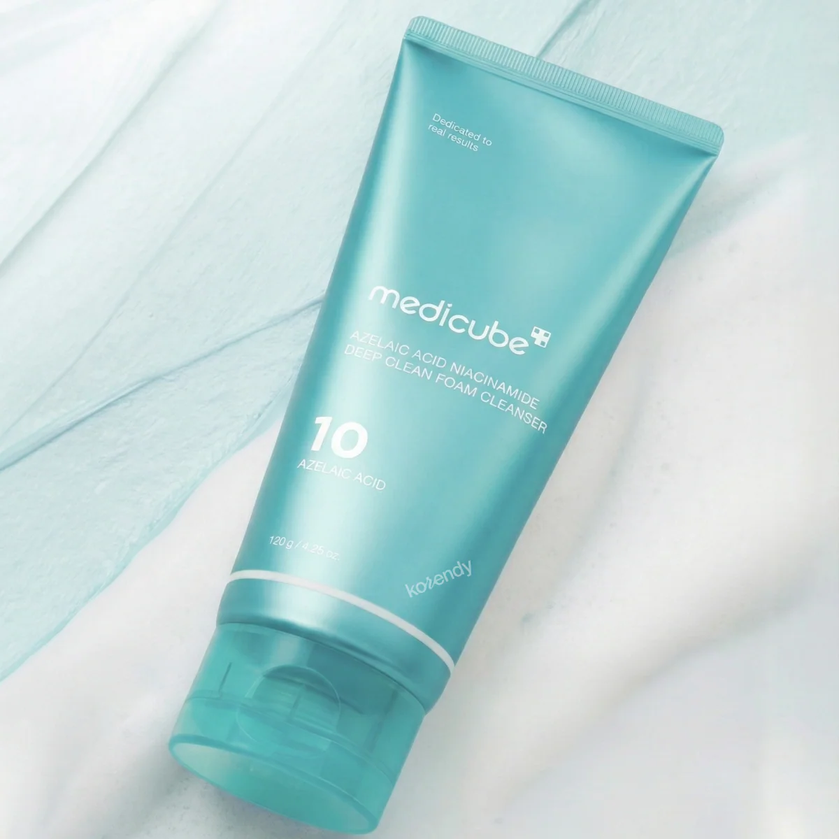 Medicube - Azelaic Acid Niacinamide Deep Clean Foam Cleanser (Gözenek Önleyici ve Ferahlatıcı Azelaik Asit & Glutatyonlu Derinlemesine Temizleyici Köpük) 120g - Image 3