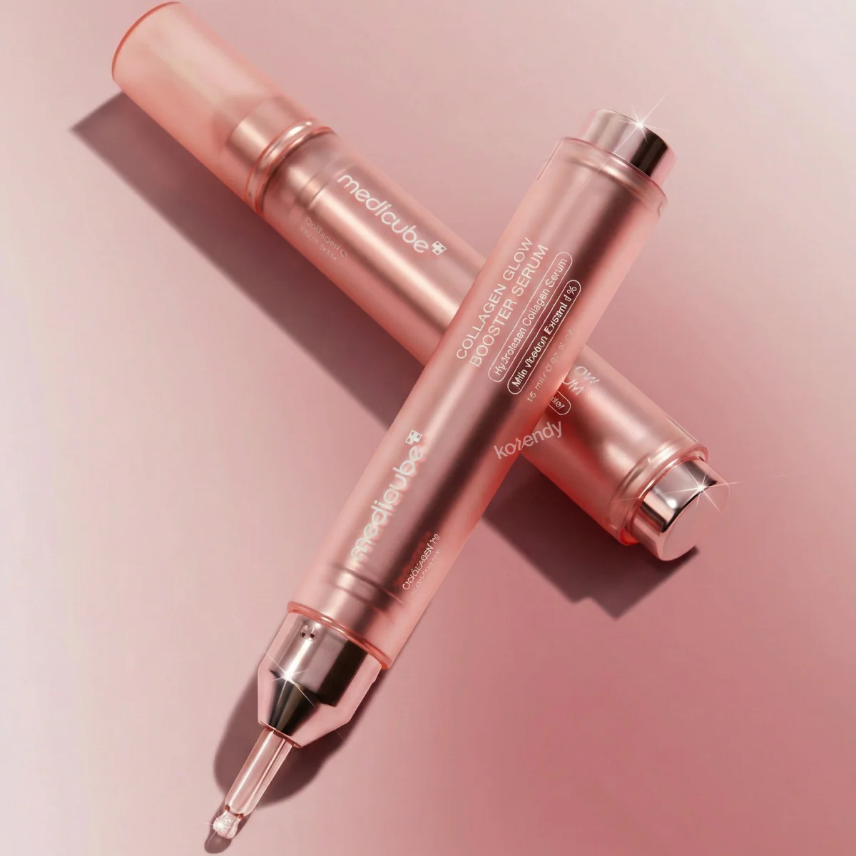 Medicube - Collagen Glow Booster Serum (Parlatıcı ve Elastikiyet Kaybı Karşıtı PDRN & %1 Süt Proteinli Serum) 15ml - Image 3