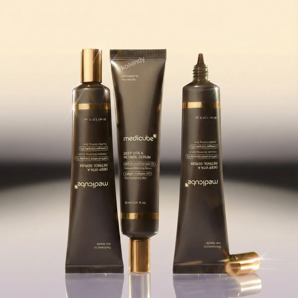 Medicube - Deep Vita A Retinol Serum (İnce Çizgi ve Elastikiyet Kaybı Önleyici %1 Granactive Retinoid & Bakuchiol İçeren Gece Serumu) 30ml - Image 3