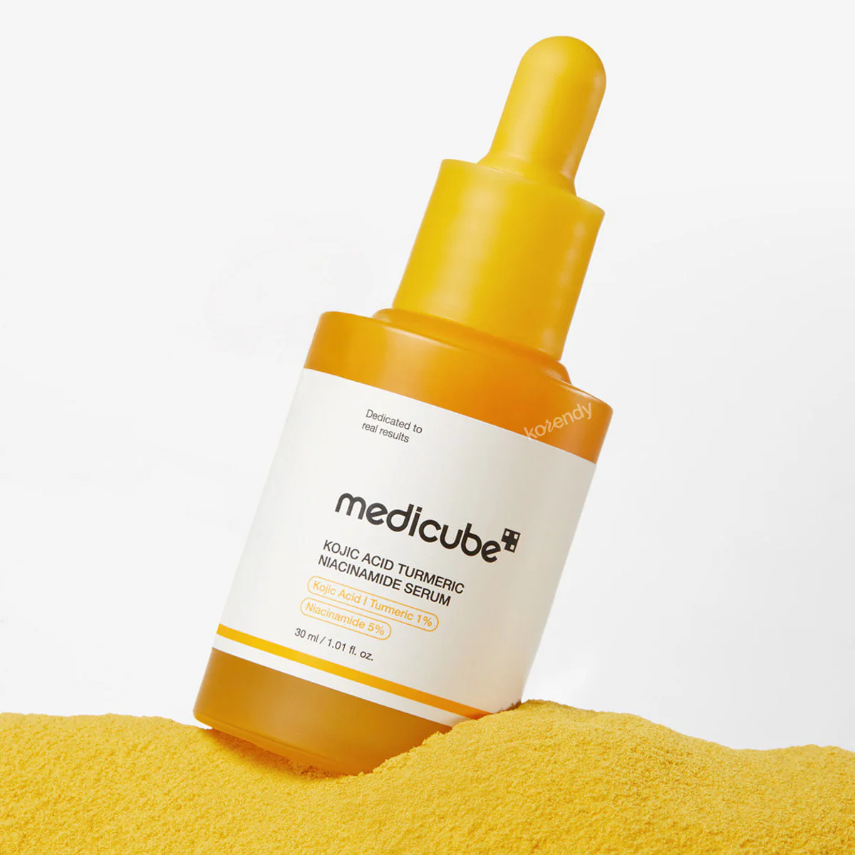 Medicube - Kojic Acid Turmeric Niacinamide Serum (Leke ve Donukluk Önleyici Parlatıcı Kojik Asit ve Zerdeçal Kapsüllü Serum) 30ml - Image 3