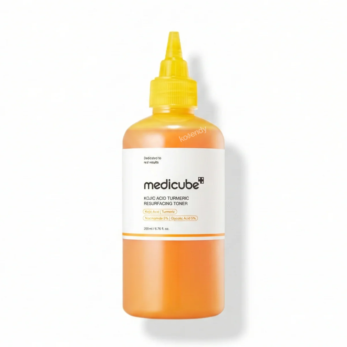 Medicube - Kojic Acid Turmeric Resurfacing Toner (Leke ve Gözenek Önleyici Yenileyici Kojik Asit & Glikolik Asitli Tonik) 250ml