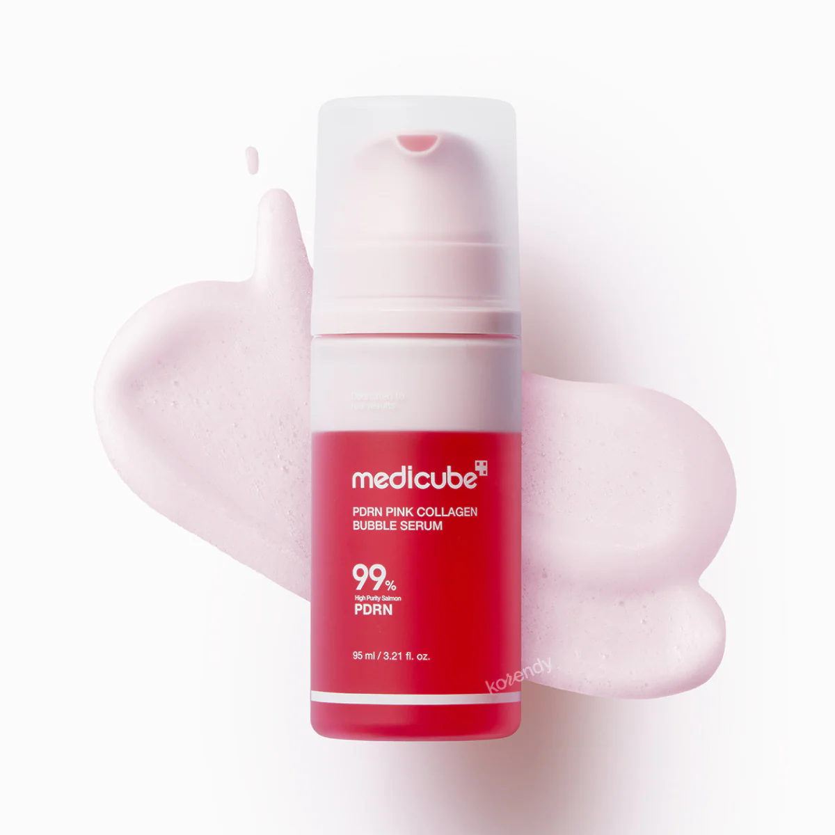 Medicube - PDRN Pink Collagen Bubble Serum (Elastikiyet Destekleyici ve Parlatıcı %99 Saf PDRN & Pembe Kolajenli Köpük Serum) 95ml