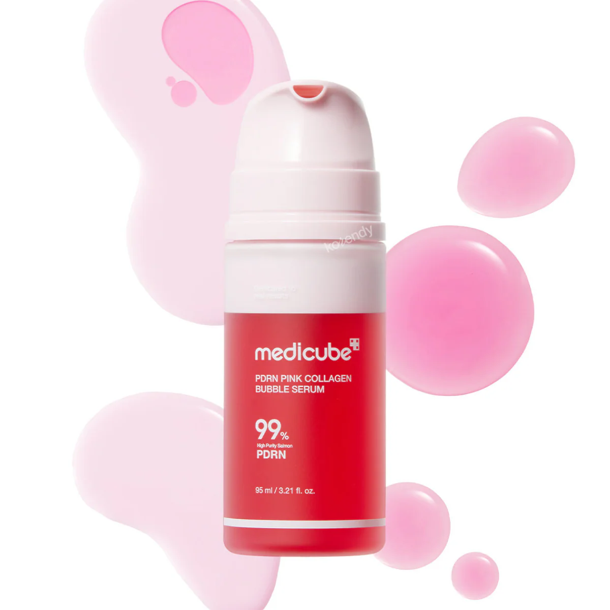 Medicube - PDRN Pink Collagen Bubble Serum (Elastikiyet Destekleyici ve Parlatıcı %99 Saf PDRN & Pembe Kolajenli Köpük Serum) 95ml - Image 2