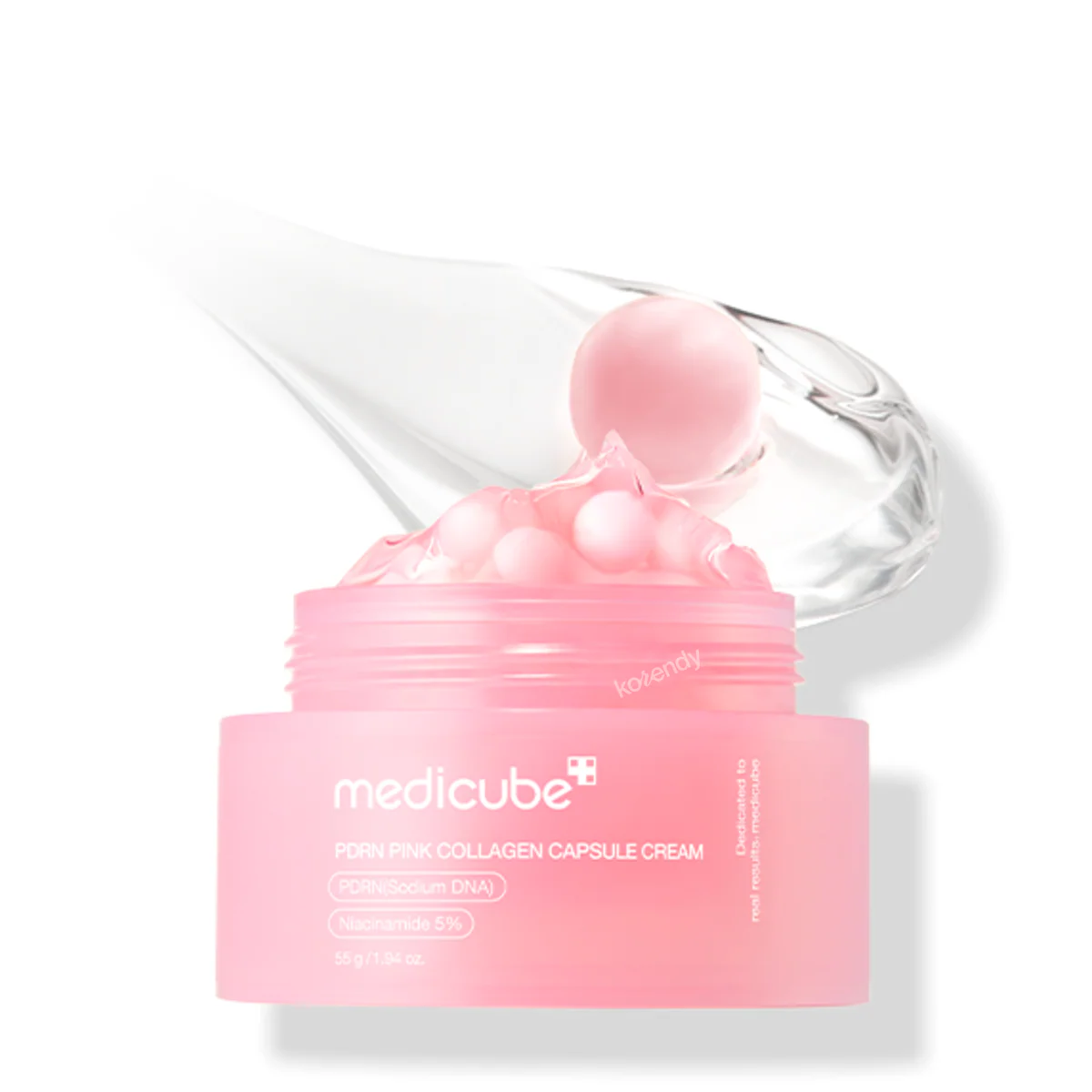 Medicube - PDRN Pink Collagen Capsule Cream (Aydınlatıcı ve Esneklik Koruyucu Somon PDRN ve Pembe Kolajenli Kapsül Krem) 55g