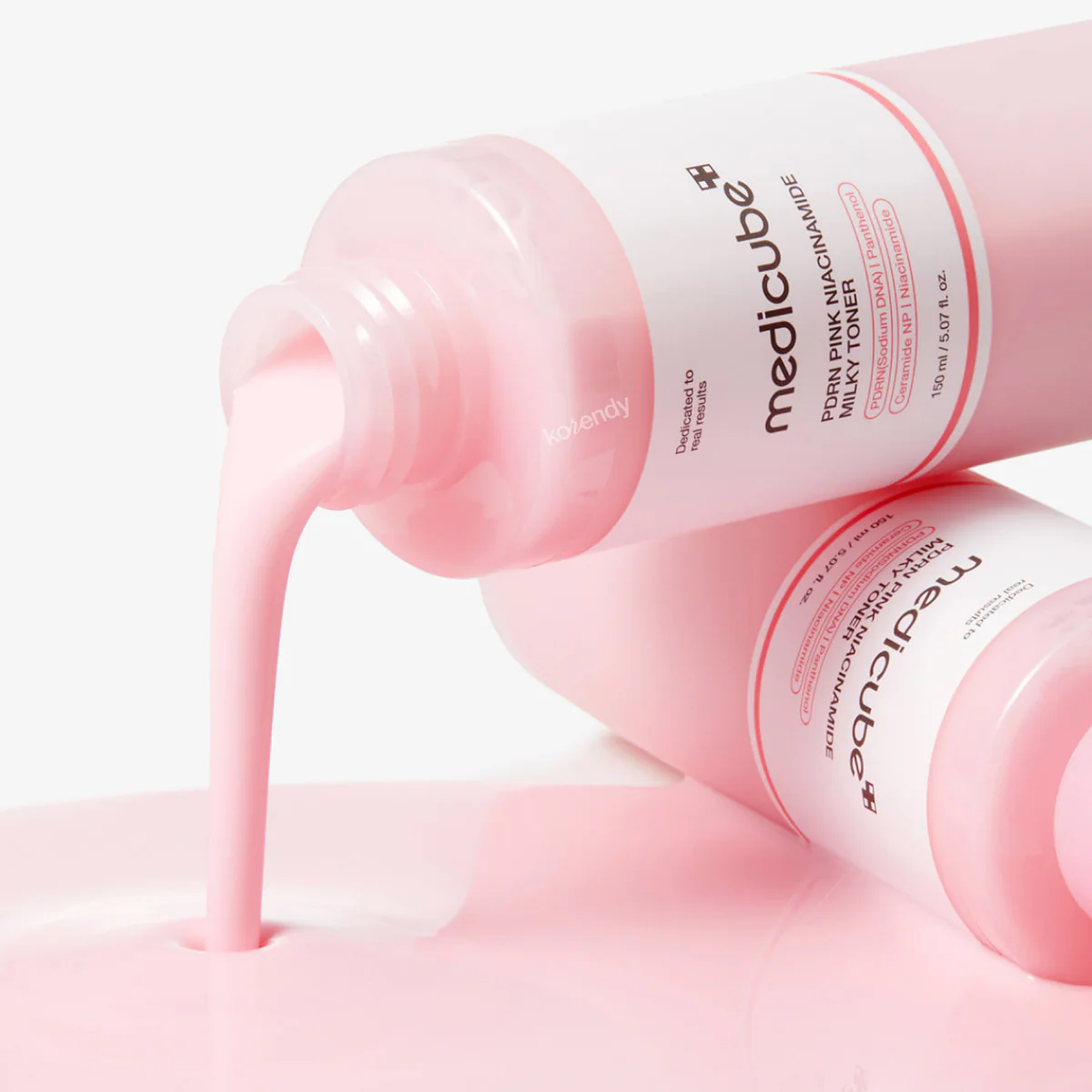 Medicube - PDRN Pink Niacinamide Milky Toner (Parlatıcı ve Nemlendirici Somon PDRN ve Niacinamide İçeren Süt Dokulu Tonik) 150ml - Image 2