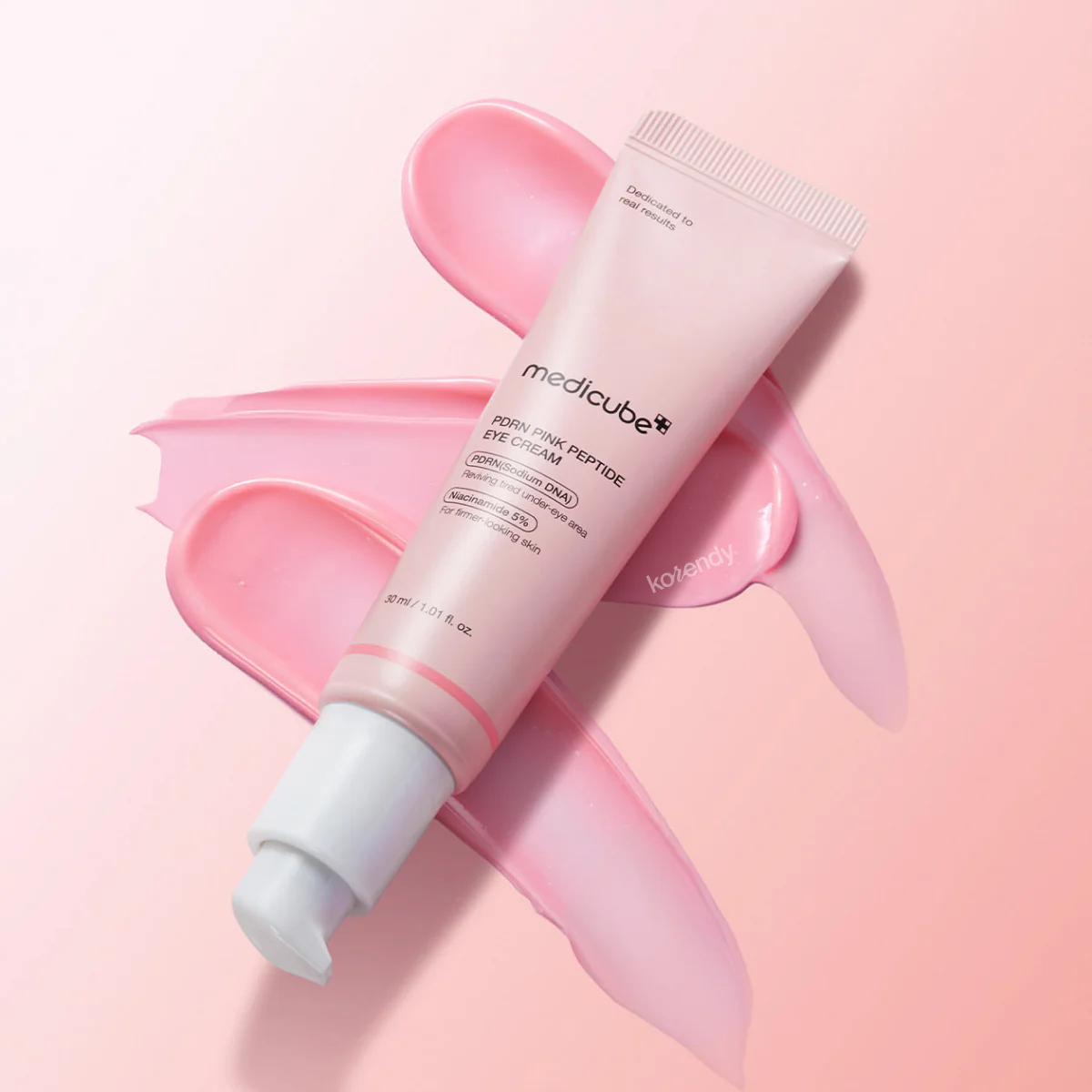 Medicube - PDRN Pink Peptide Eye Cream (Koyu Halka ve Kırışıklık Önleyici Somon PDRN ve %99 Saf Retinollü Göz Serumu) 30ml - Image 2